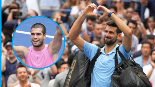 Novak Djokovic at the US Open