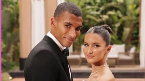 Felix Auger-Aliassime and Nina Ghaibi