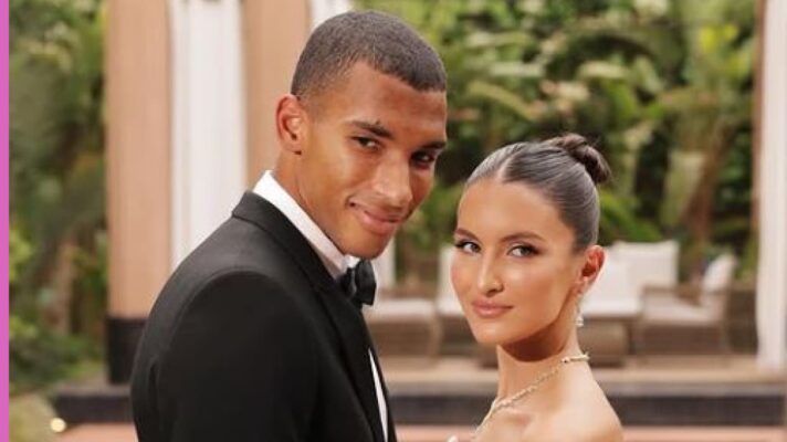 Felix Auger-Aliassime and Nina Ghaibi