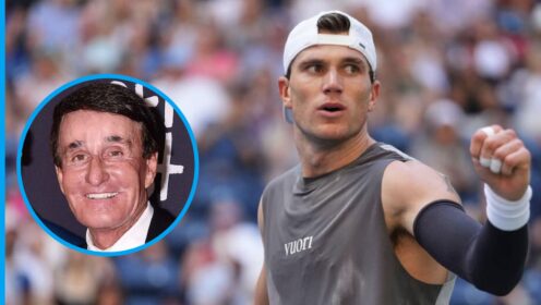 Rick Macci and Jack Draper