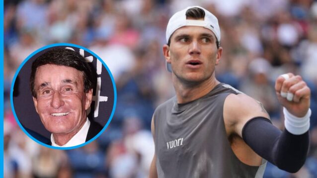 Rick Macci and Jack Draper