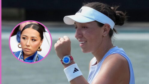 Pictured: Jessica and Kelly Pegula.