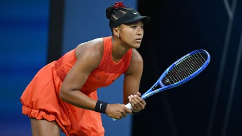 Naomi Osaka at the 2025 US Open.
