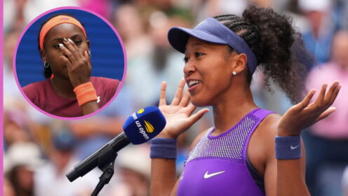 Naomi Osaka and Coco Gauff