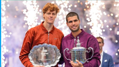 Jannik Sinner and Carlos Alcaraz