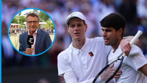 Jannik Sinner and Carlos Alcaraz