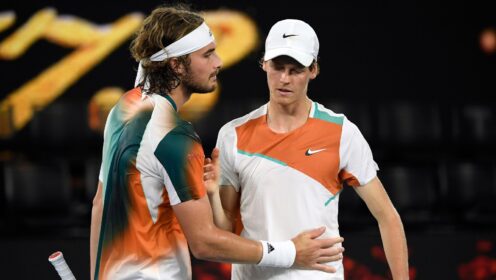 Stefanos Tsitsipas and Jannik Sinner