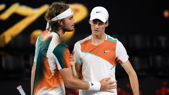 Stefanos Tsitsipas and Jannik Sinner