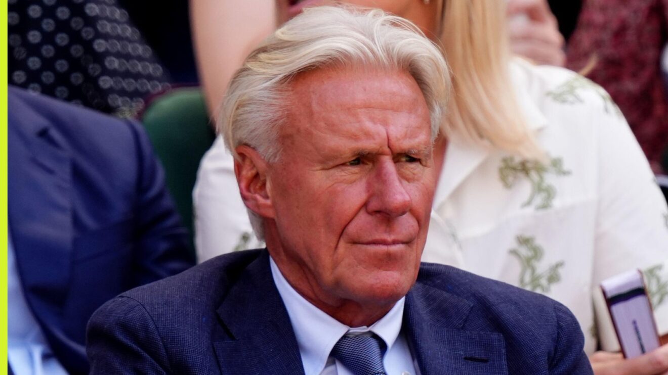 Bjorn Borg at Wimbledon