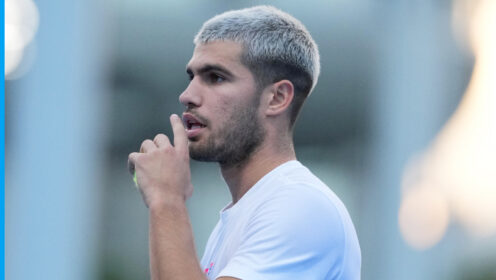 Carlos Alcaraz in Japan