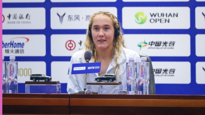 Mirra Andreeva at the Dongfeng · Voyah Wuhan Open