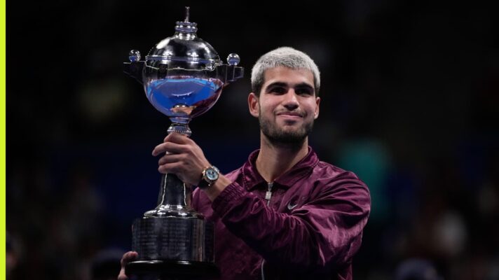 Carlos Alcaraz wins in Toyko