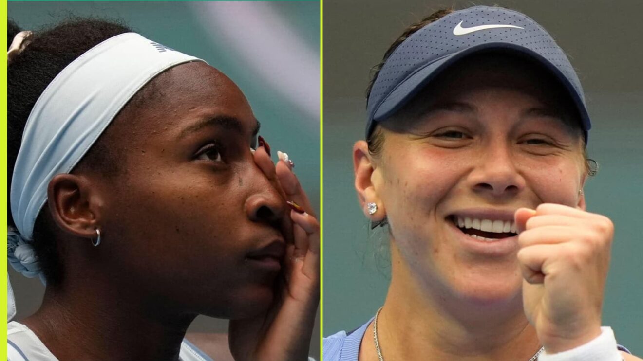 Coco Gauff and Amanda Anisimova