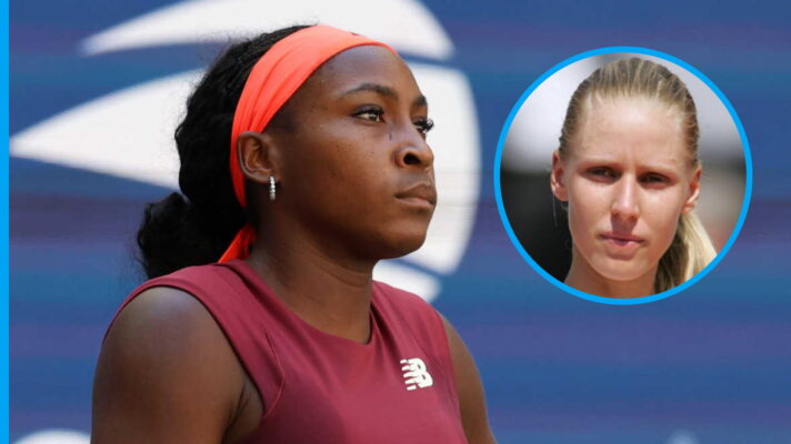 Pictured: Coco Gauff and Elena Dementieva.