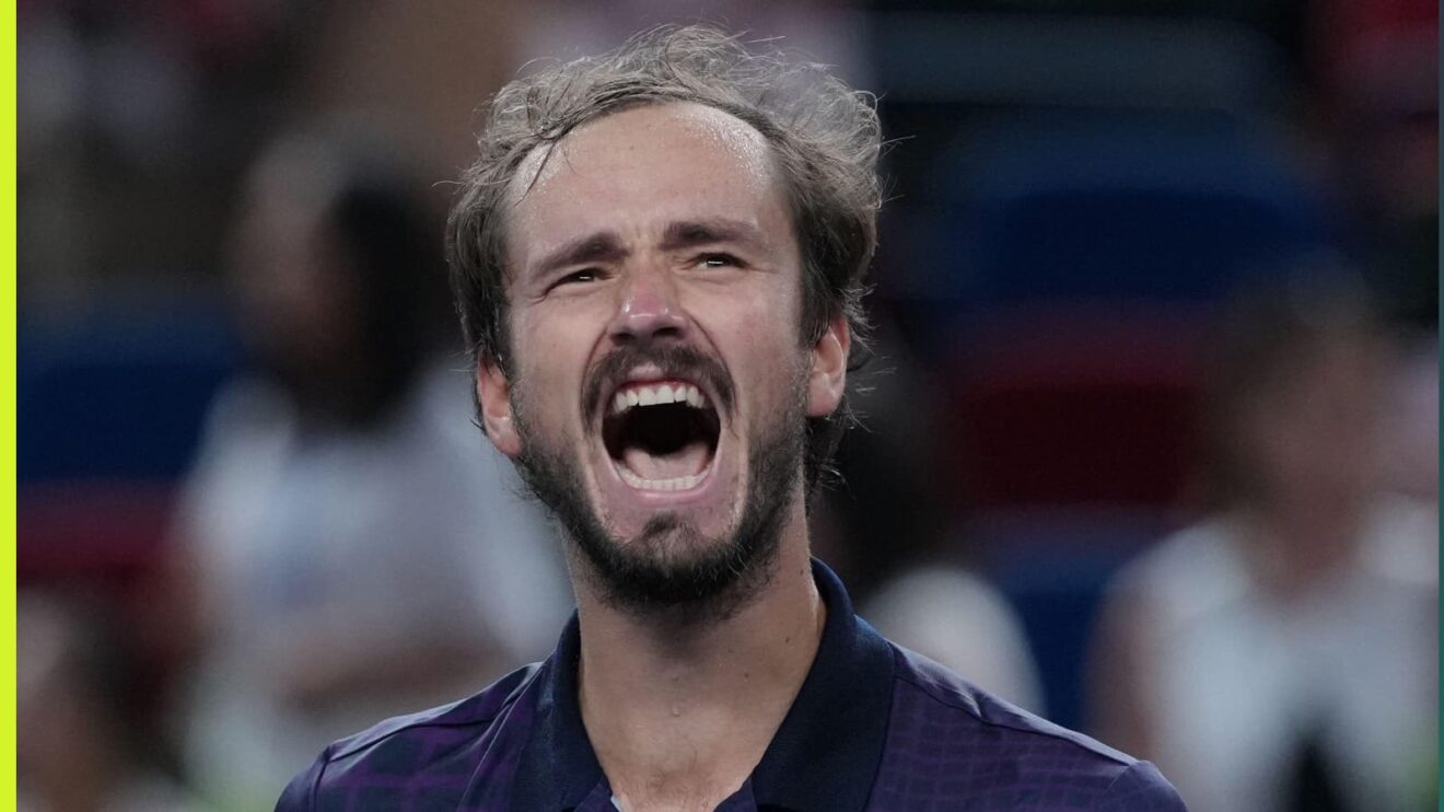 Daniil Medvedev in Shanghai