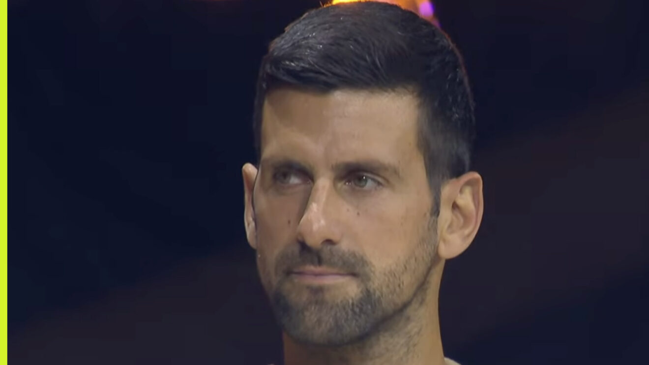 Novak Djokovic at the Joy Summit in Saudi Arabia