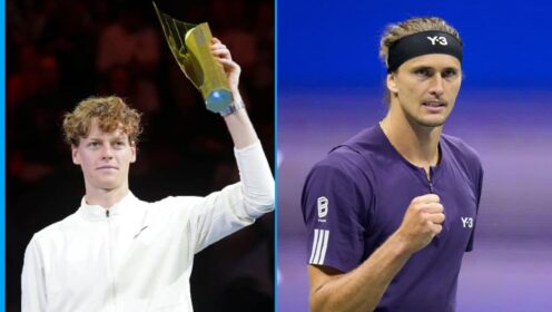 Jannik Sinner and Alexander Zverev