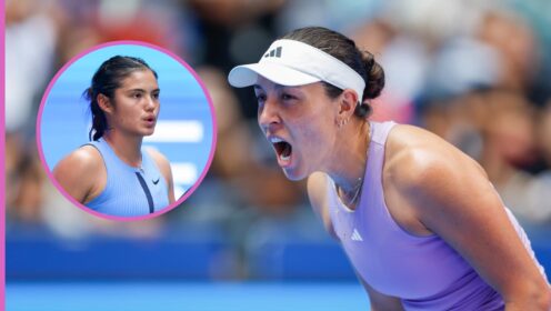 Jessica Pegula and Emma Raducanu