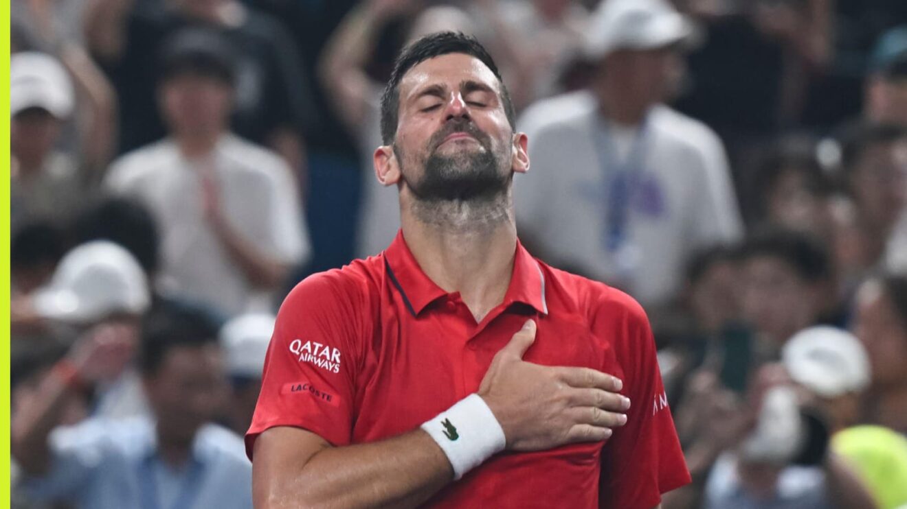 Novak Djokovic after his win