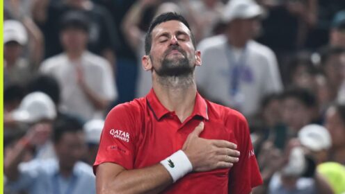Novak Djokovic after his win