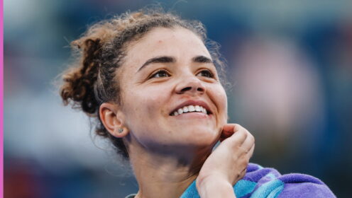 Jasmine Paolini in Wuhan