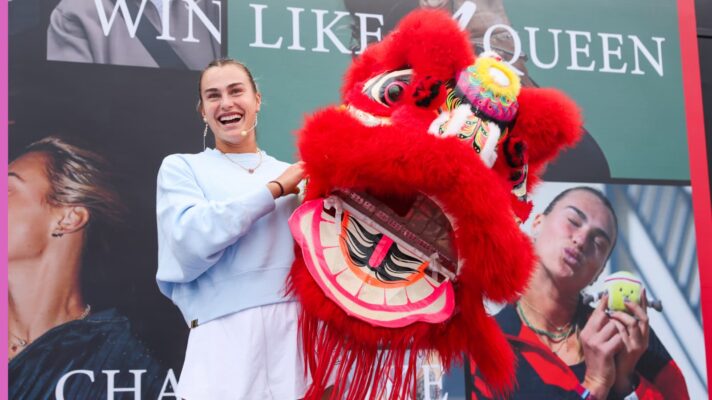 Aryna Sabalenka in Wuhan