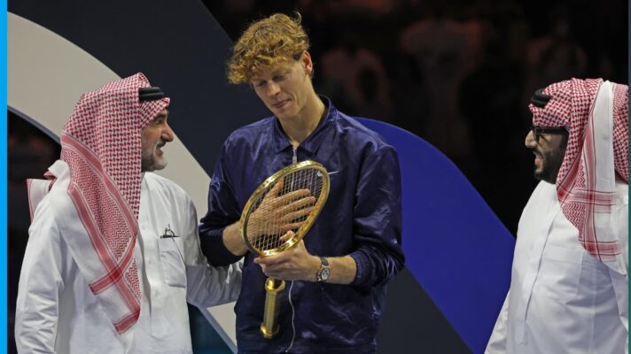 Jannik Sinner won the Six Kings Slam