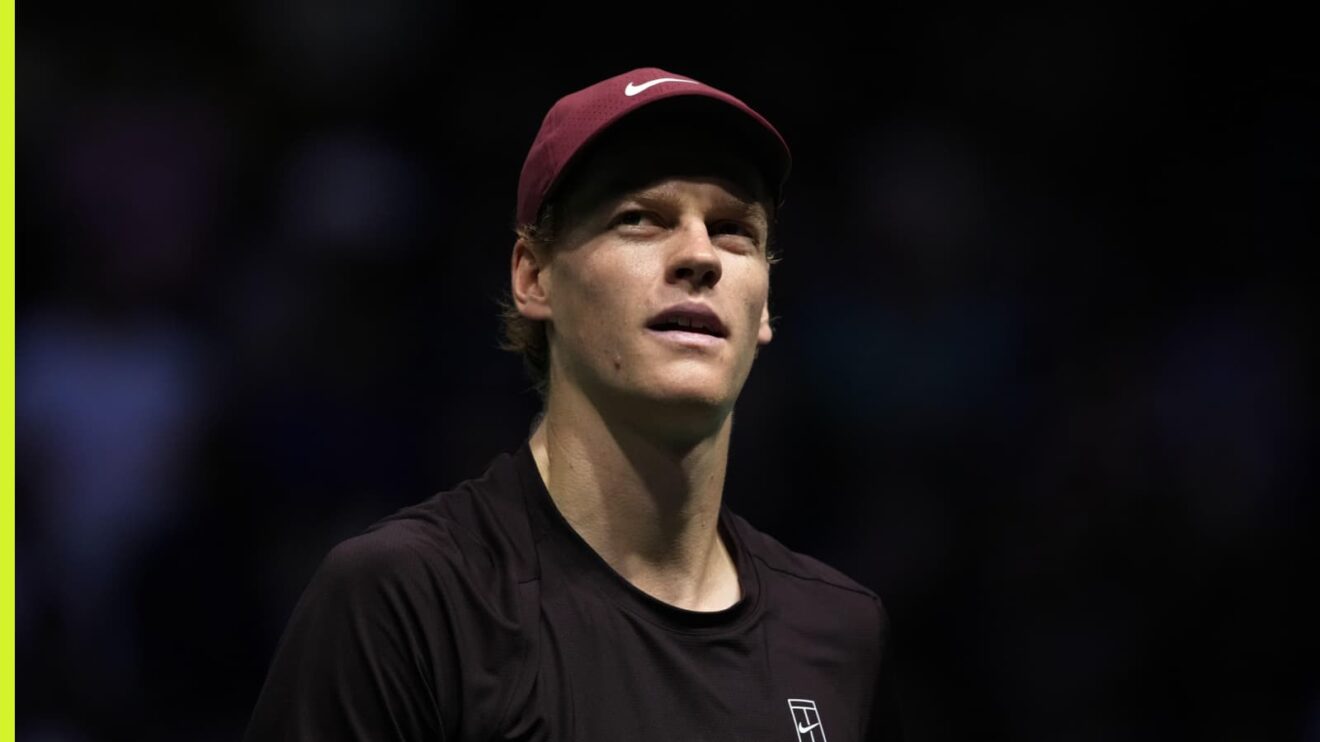 Jannik Sinner at the Paris Masters