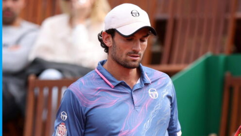 Pictured: Valentin Vacherot.