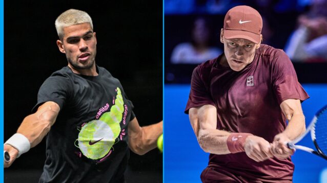 Carlos Alcaraz and Jannik Sinner