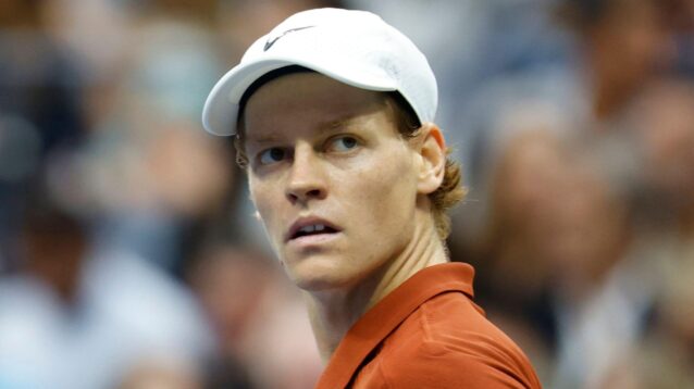 Jannik Sinner during the US Open final