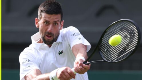 Novak Djokovic at Wimbledon