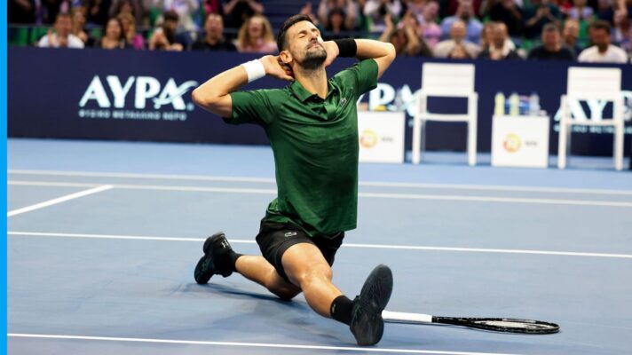 Novak Djokovic won the title in Athens