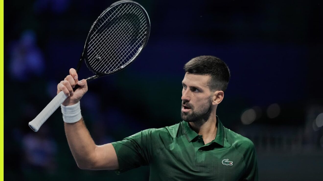 Novak Djokovic in Athens