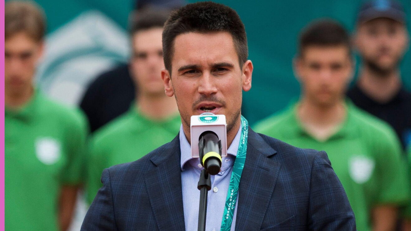 Pictured: Djordje Djokovic.