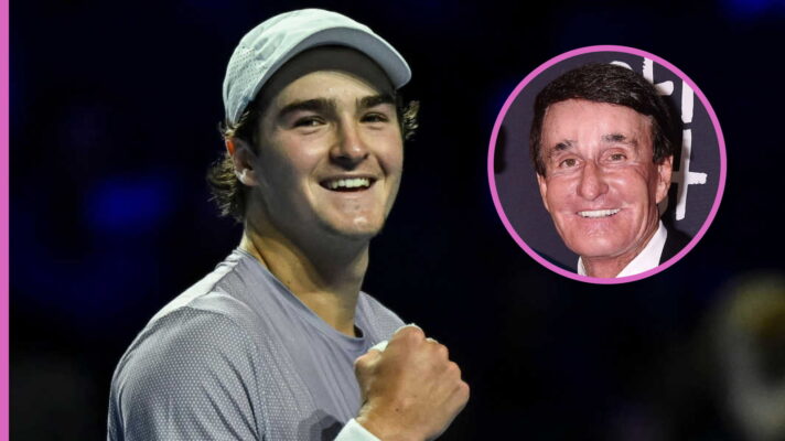 Pictured: Joao Fonseca and Rick Macci.