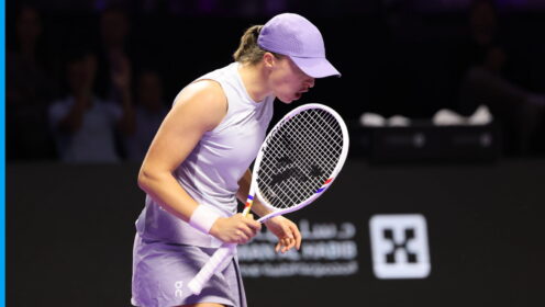 Iga Swiatek at the WTA Finals