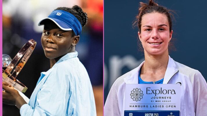 Pictured L-R: Victoria Mboko and Lois Boisson.