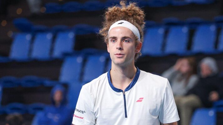 Pictured: Tennis player Mika Brunold.