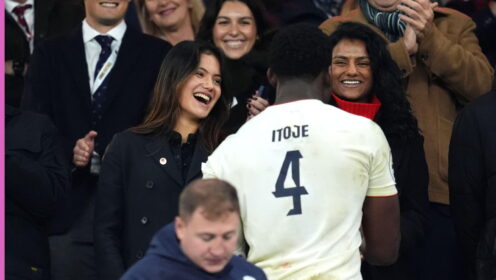 Emma Raducanu at Twickenham