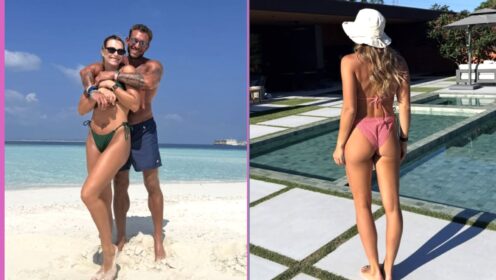 Aryna Sabalenka on holiday