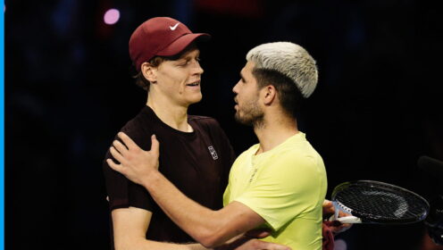 Jannik Sinner and Carlos Alcaraz