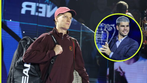 Jannik Sinner and Carlos Alcaraz