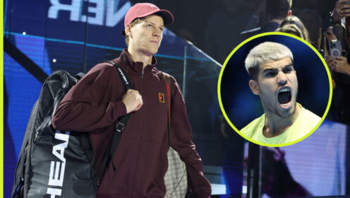 Jannik Sinner and Carlos Alcaraz