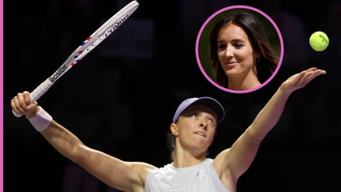Iga Swiatek and Laura Robson