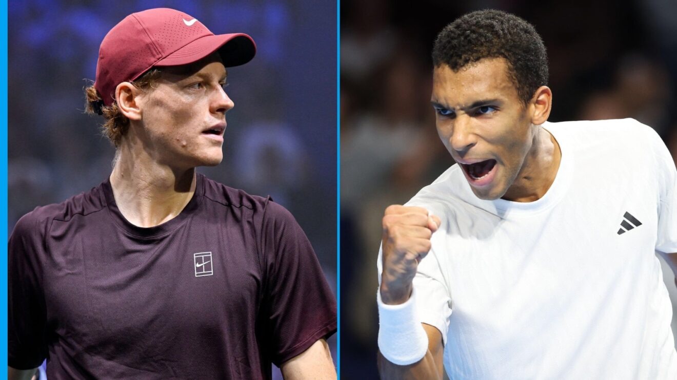 Jannik Sinner and Felix Auger-Aliassime
