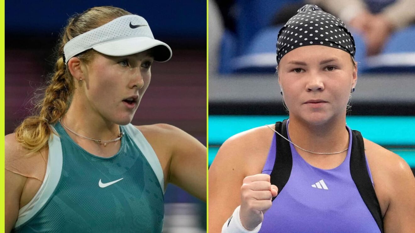 Mirra Andreeva and Diana Shanider