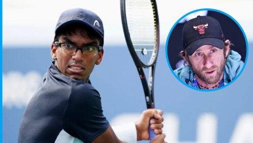 Pictured: Nishesh Basavareddy and Gilles Cervara.