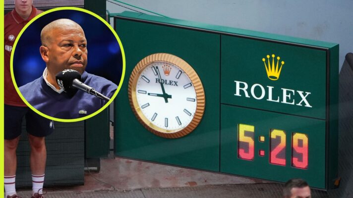 Carlos Bernardes and the Rolex clock