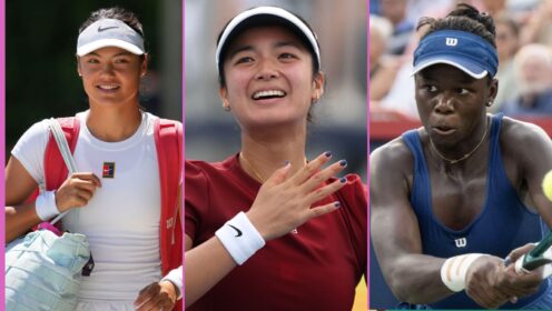 Emma Raducanu, Alexandra Eala and Victoria Mboko